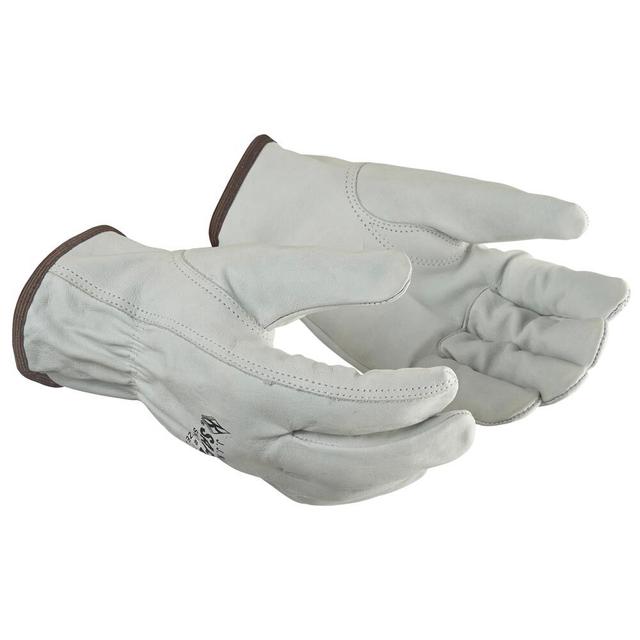 J. J. Keller® SAFEGEAR® Economy Grade Cowhide Leather Driver Glove with Keystone Thumb