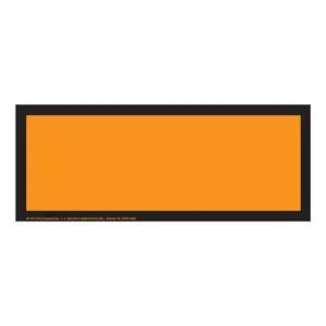 Blank Orange Panel