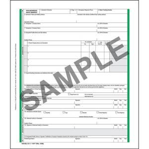 Non-Hazardous Waste Manifest - Pin-Feed Format, 5-Ply