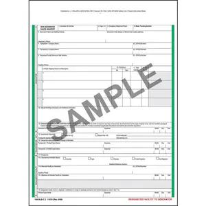 Non-Hazardous Waste Manifest - Snap-Out Format, 5-Ply