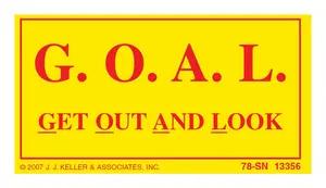 Get Out And Look (G.O.A.L.) Label - Yellow Vinyl