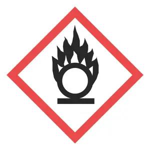GHS Pictogram Labels - Flame Over Circle