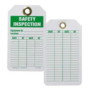 Safety Tag - Plastic - Safety Inspection