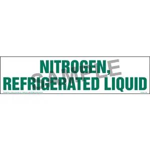 Nitrogen, Refrigerated Liquid Sign
