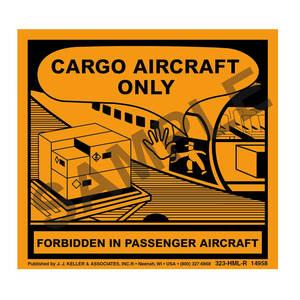 Aircraft Package Label - Paper