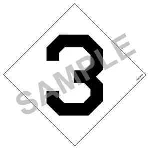 HazCom Numbers Package - NFPA® Digit #3
