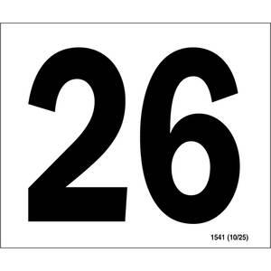 "25" Annual Inspection Label