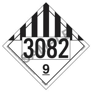 3082 Placard - Class 9 Miscellaneous