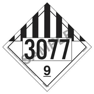 3077/3082 Placard - Class 9 Miscellaneous