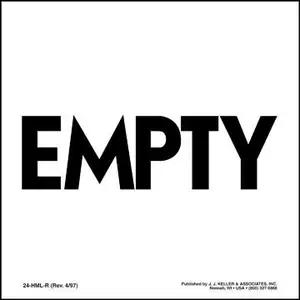 Empty Package Marking - Poly, Roll of 500