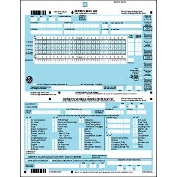 J. J. Keller's Log & DVIR Auditing Service-Scannable Combo Format - Stock