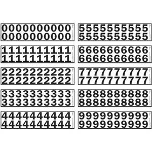 1.25" Vinyl Numbers Kit