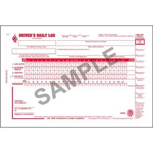 Driver's Daily Log Book w/Detailed DVIR - Format B - Personalized