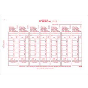 J. J. Keller's Log Auditing Service - Driver's Time Record - Personalized
