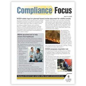 Compliance Focus Newsletter