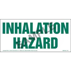 Inhalation Hazard Sign