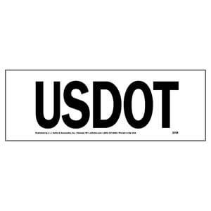 US DOT Sign