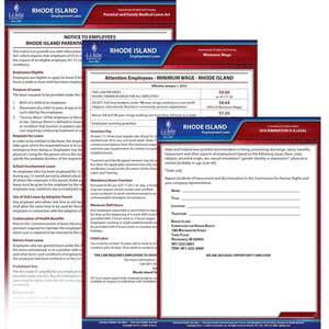 Rhode Island & Federal Electronic Labor Law Poster Management Service