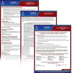 Illinois &amp; Federal Electronic Labor Law Poster Management Service