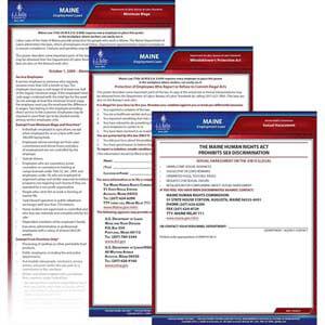 Maine &amp; Federal Electronic Labor Law Poster Management Service