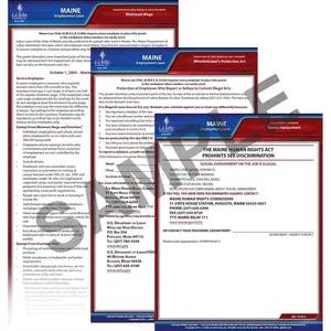 Maine & Federal Electronic Labor Law Poster Management Service