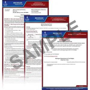 Michigan & Federal Electronic Labor Law Poster Management Service