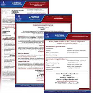 Montana &amp; Federal Electronic Labor Law Poster Management Service