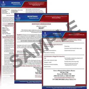 Montana & Federal Electronic Labor Law Poster Management Service