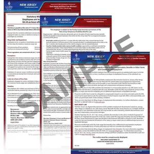 New Jersey & Federal Electronic Labor Law Poster Management Service