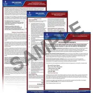 Oklahoma & Federal Electronic Labor Law Poster Management Service