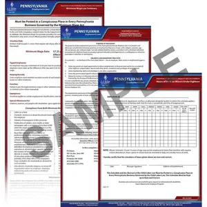 Pennsylvania & Federal Electronic Labor Law Poster Management Service