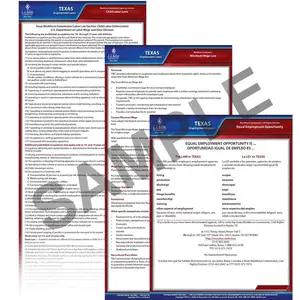 Texas & Federal Electronic Labor Law Poster Management Service