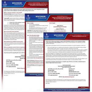 Wisconsin & Federal Electronic Labor Law Poster Management Service