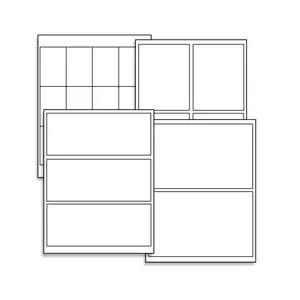 Blank Labels - Sheets