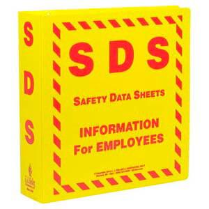 Safety Data Sheet Binder - 2.5" Ring Capacity