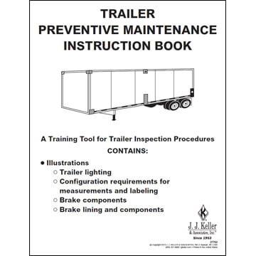 Trailer Preventive Maintenance Inspection Instruction Book