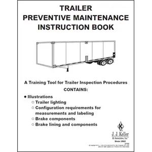 Trailer Preventive Maintenance Inspection Instruction Book