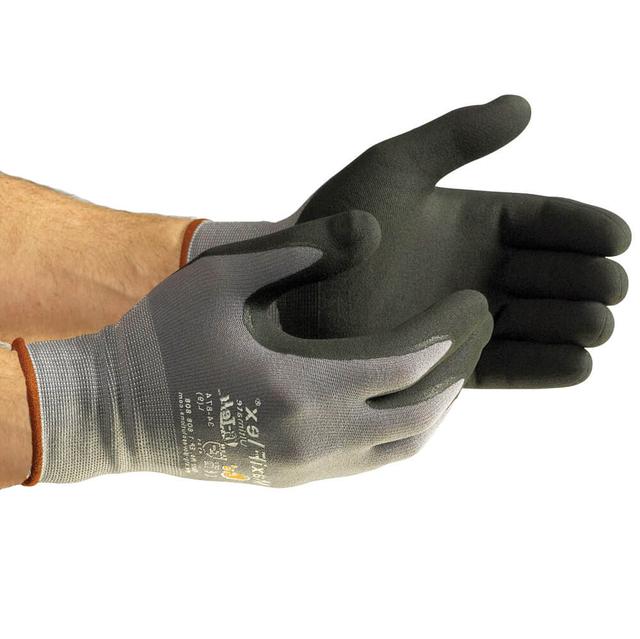 MaxiFlex® Ultimate™ Flat-Dip Micro-Foam Nitrile Coated Seamless Knit Glove