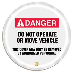 STOPOUT® Steering Wheel Message Cover - Danger Do Not Operate or Move Vehicle