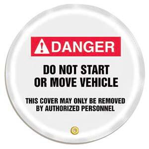 STOPOUT® Steering Wheel Message Cover - Danger Do Not Start or Move Vehicle