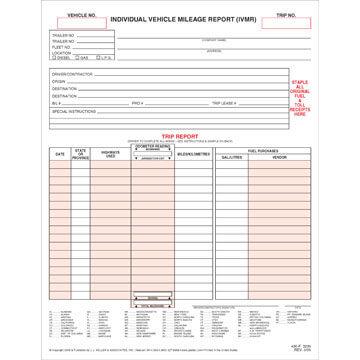 Vehicle Mileage Reports (IVMR)