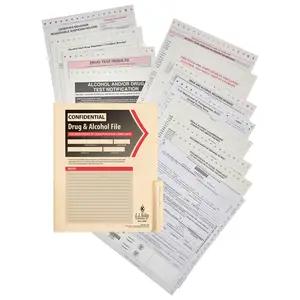 Confidential Alcohol and Controlled Substance File Packet