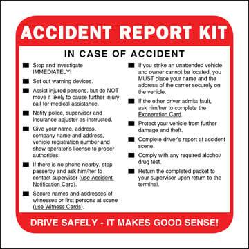Accident Report Kit