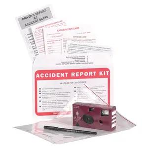 Accident Compliance Kit in Poly Bag w/ 35mm Film Camera