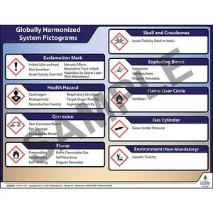 Globally Harmonized System (GHS) Pictograms Poster