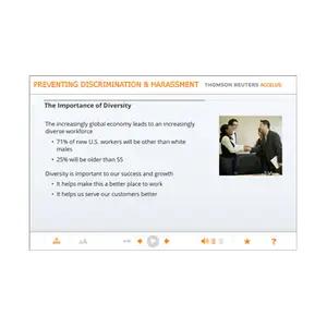 Preventing Discrimination & Harassment for Managers (California) - Online Training Course