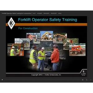 Forklift Operator Safety Training for Construction - Online Course