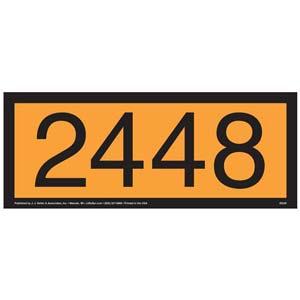 2448 Orange Panel