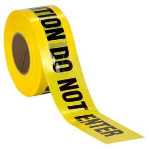 Universal Spill Clean-Up Kit - Caution: Do Not Enter Tape