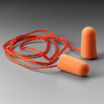 3M™ Corded 1110 Foam Earplugs